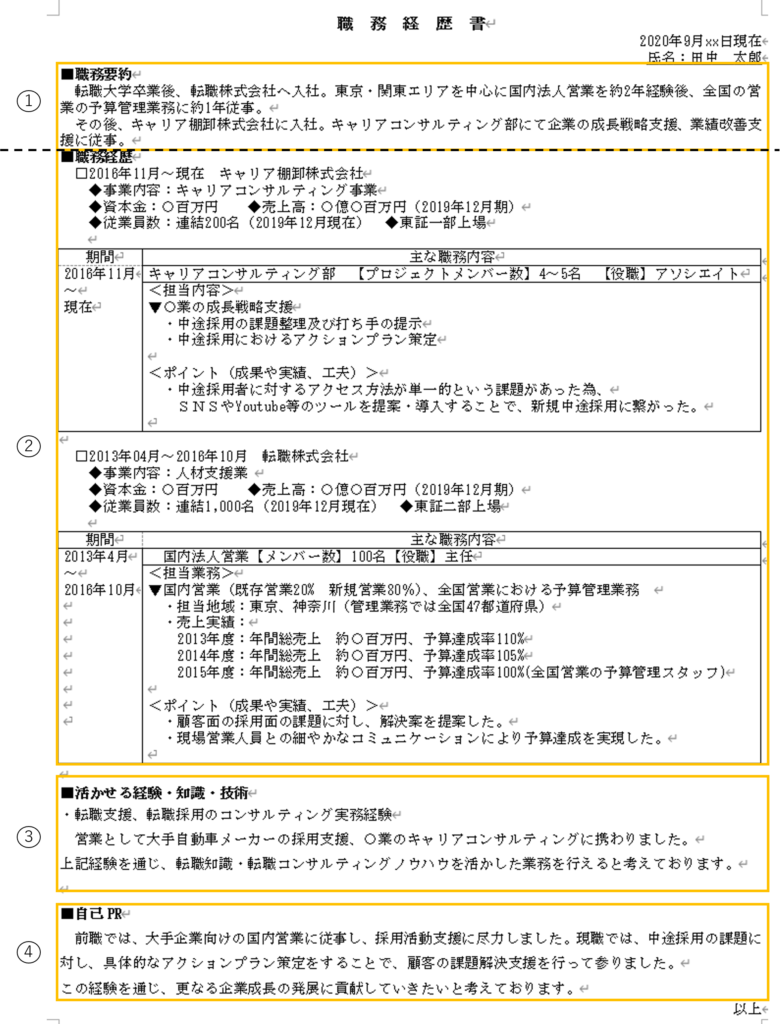 超具体的 履歴書と職務経歴書の書き方 実際のテンプレート公開してます Masutaku Blog